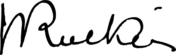 John Ruskin signature